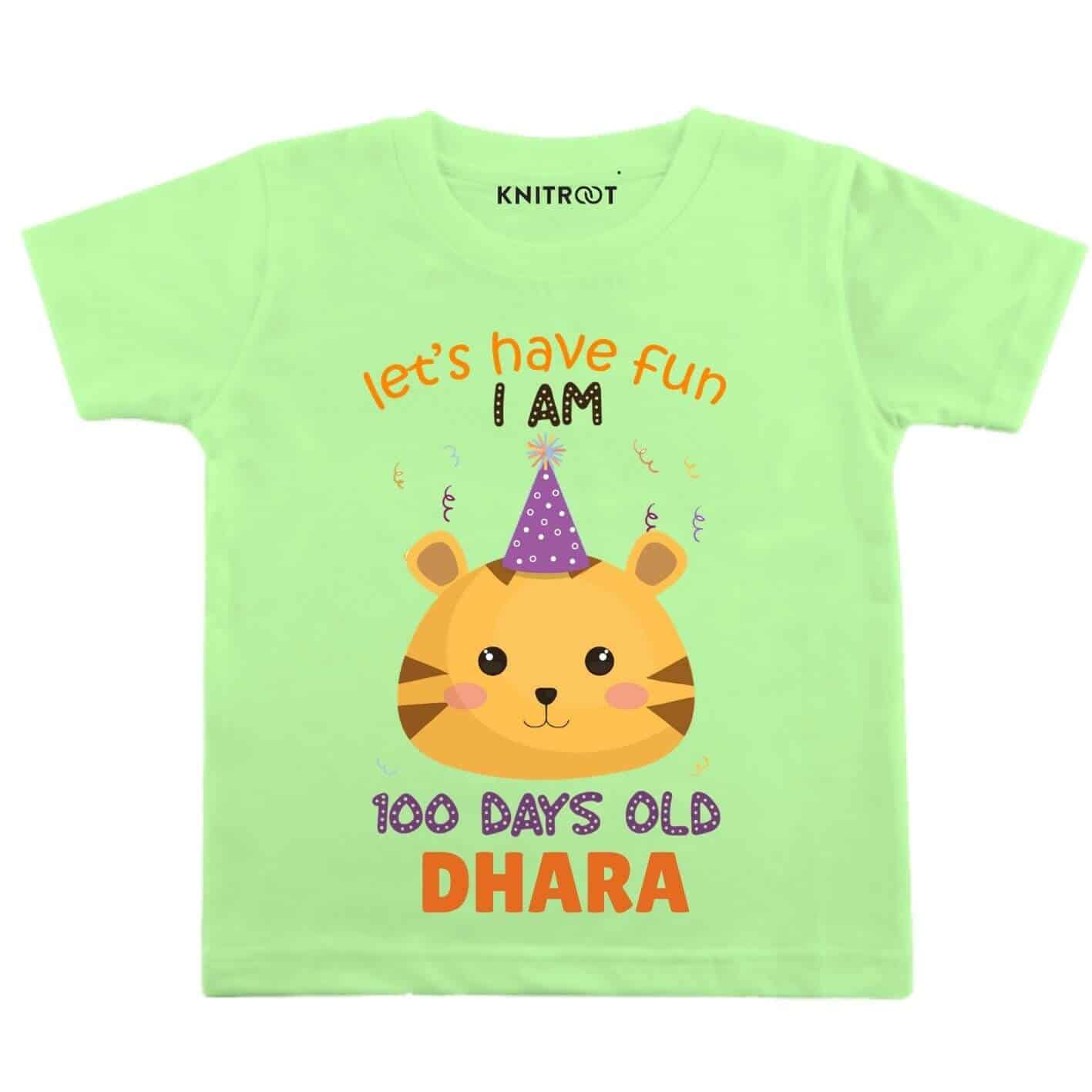 Have Fun 100 days old Baby Wear