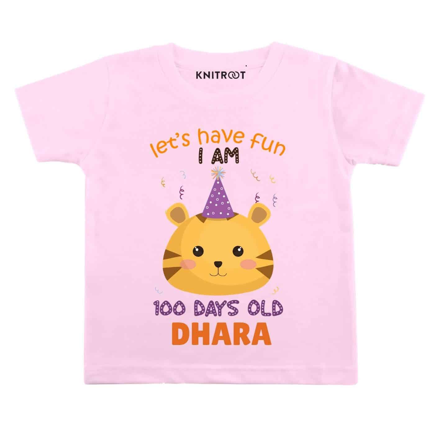 Have Fun 100 days old Baby Wear