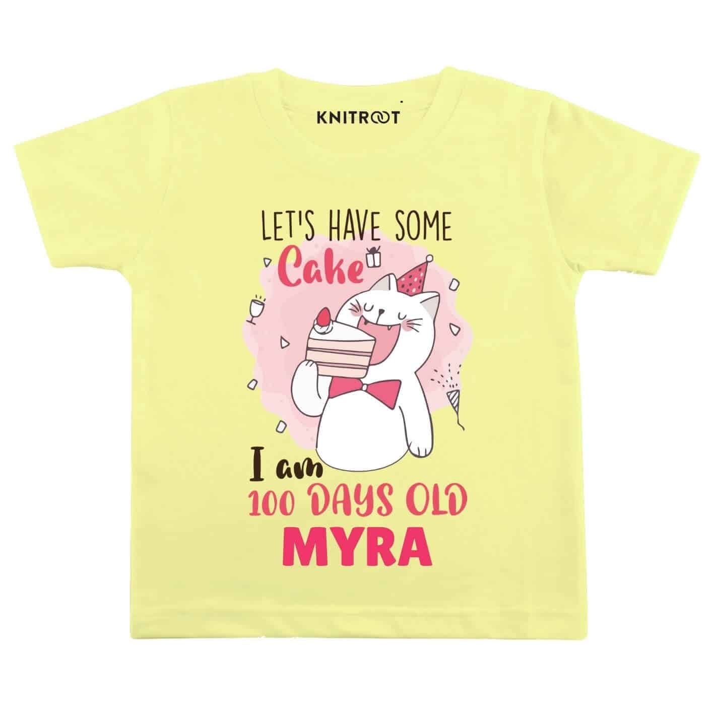 Have cake 100 days old Kids Clothes