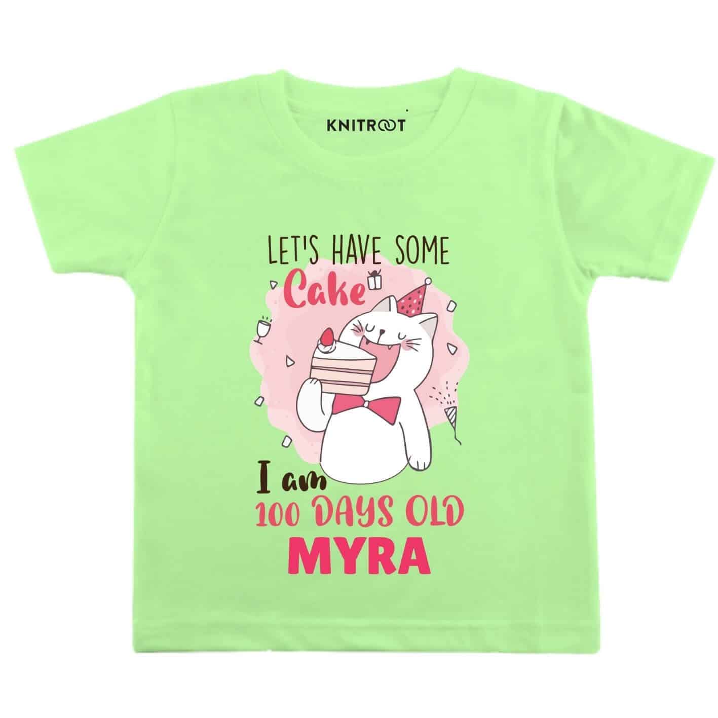 Have cake 100 days old Kids Clothes