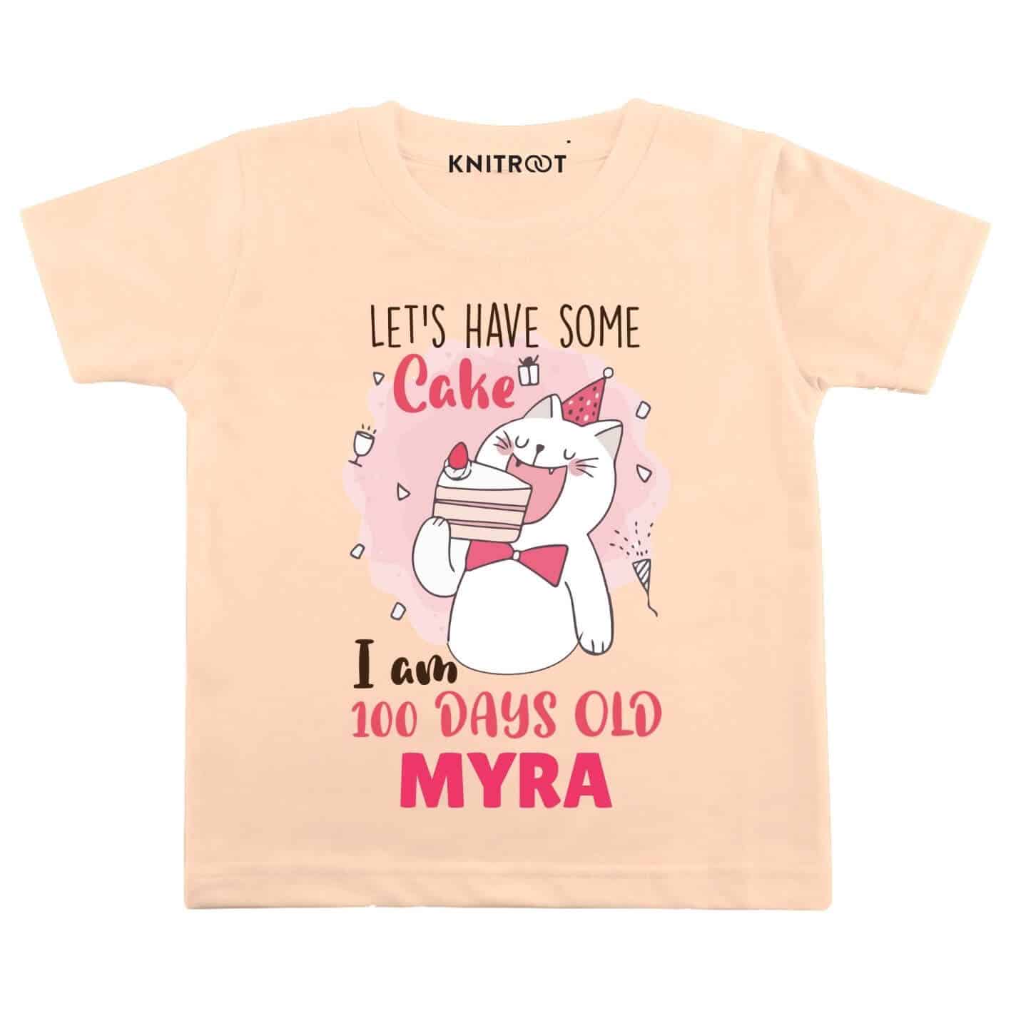 Have cake 100 days old Kids Clothes