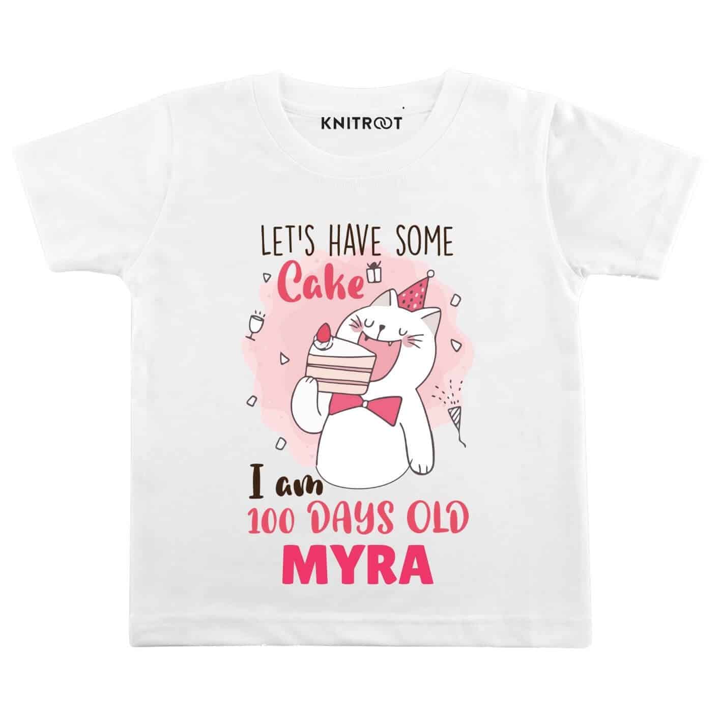 Have cake 100 days old Kids Clothes