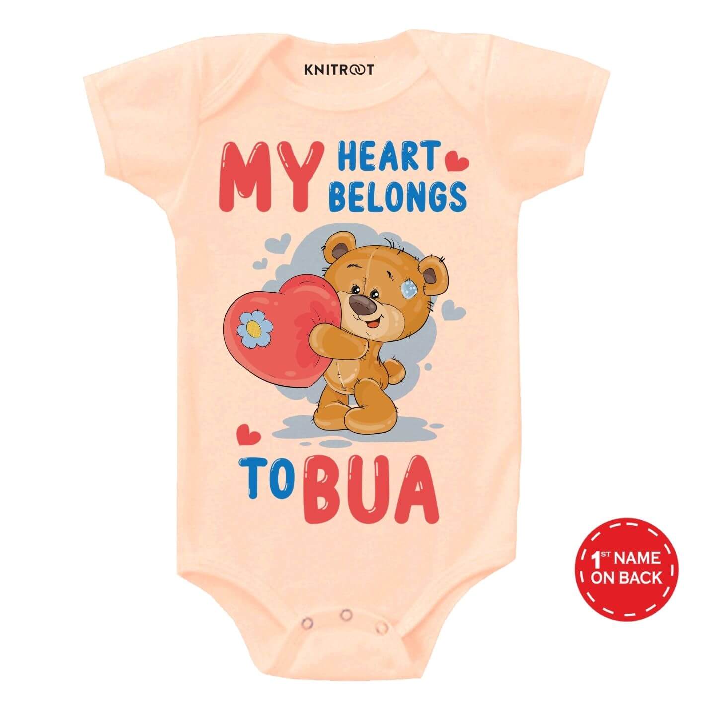 Heart to Bua Personalized wear