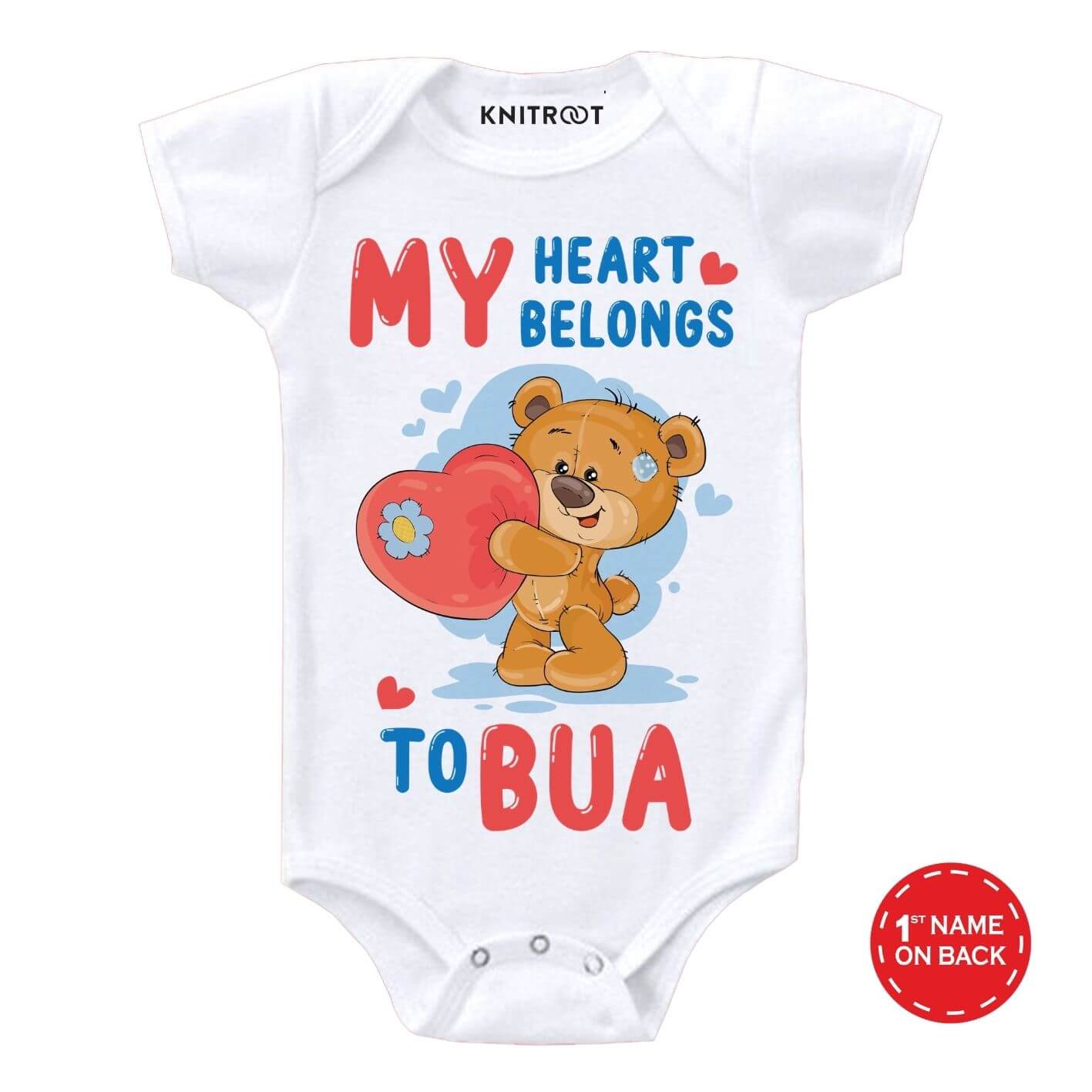 Heart to Bua Personalized wear