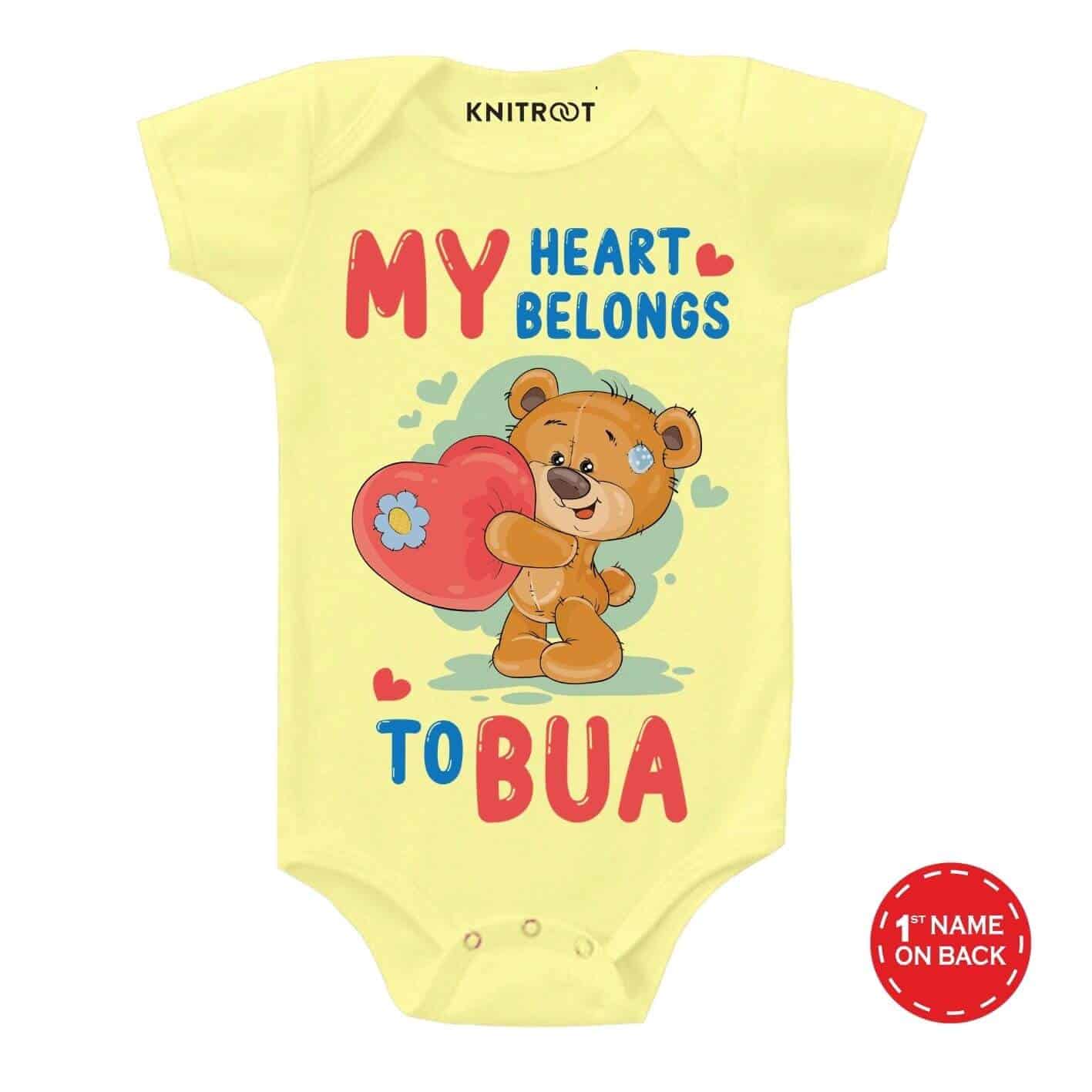 Heart to Bua Personalized wear