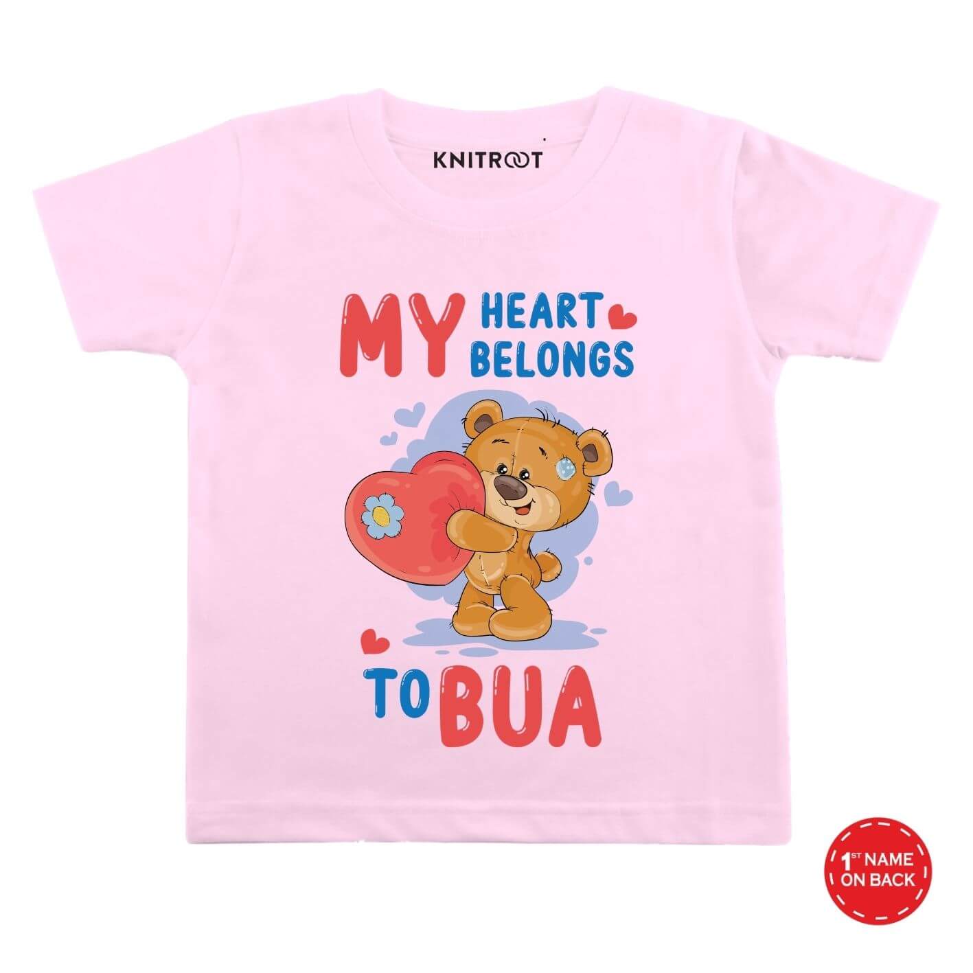 Heart to Bua Personalized wear