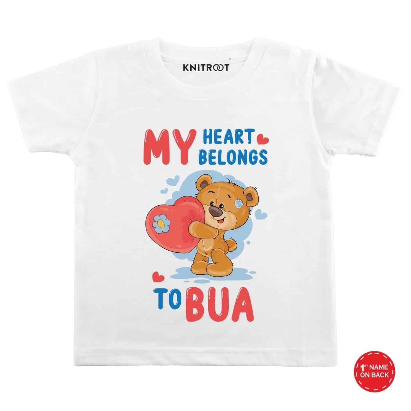 Heart to Bua Personalized wear