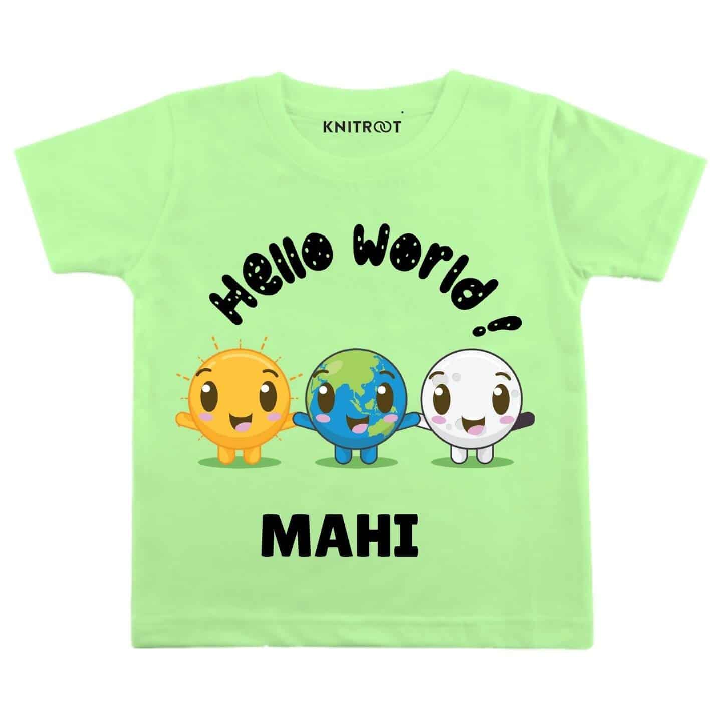 Hello World Newborn clothes