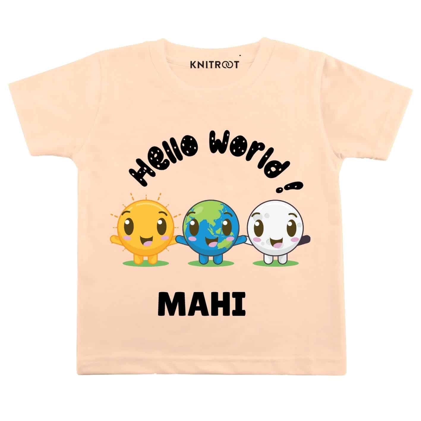 Hello World Newborn clothes