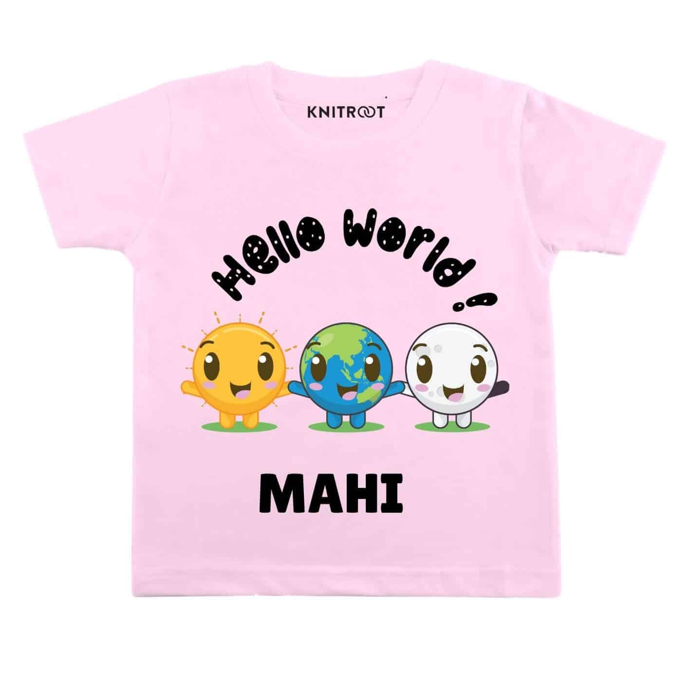 Hello World Newborn clothes