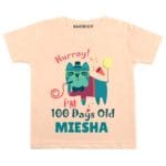 Hurray i’m 100 days old Baby wear