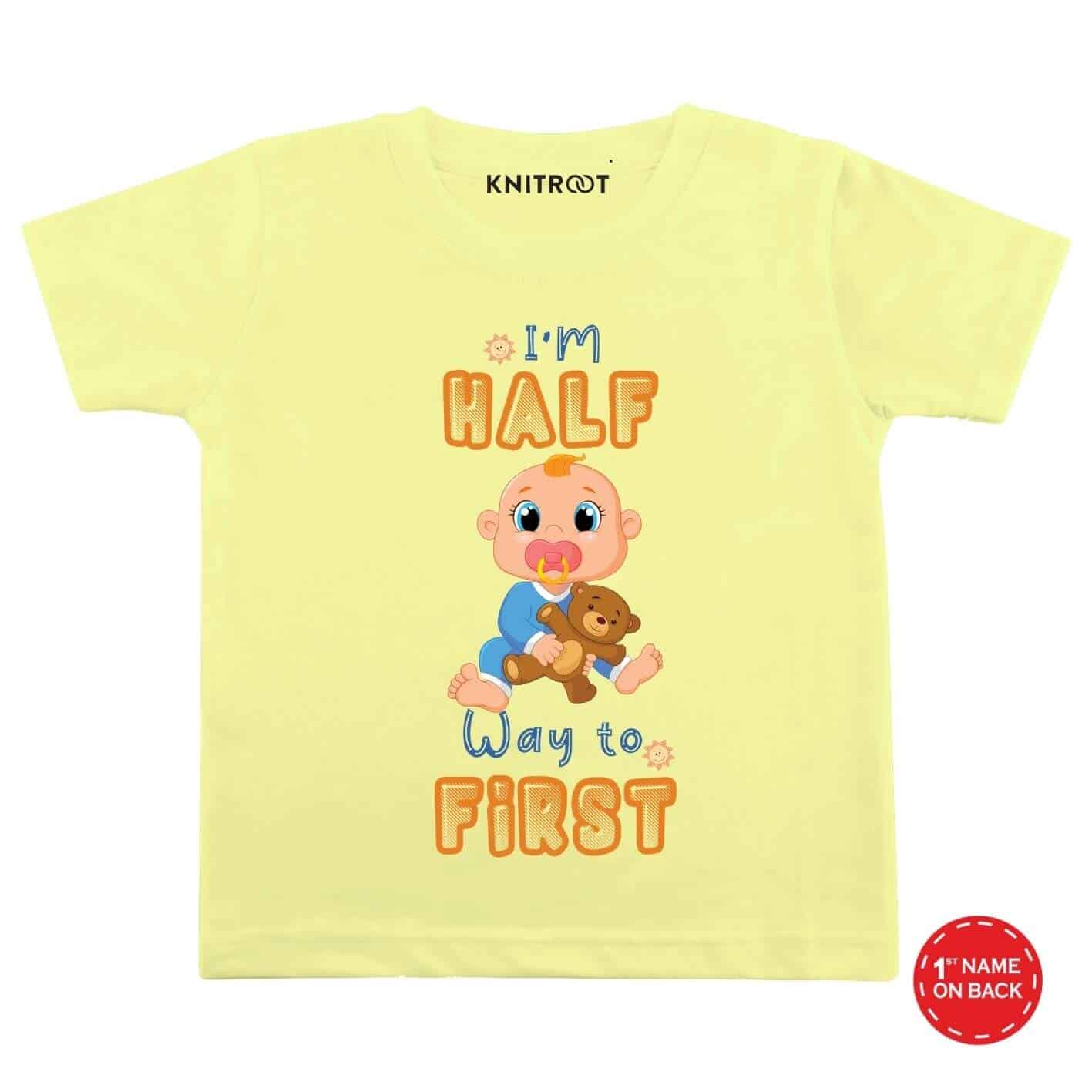 I'm Half way Baby Outfit