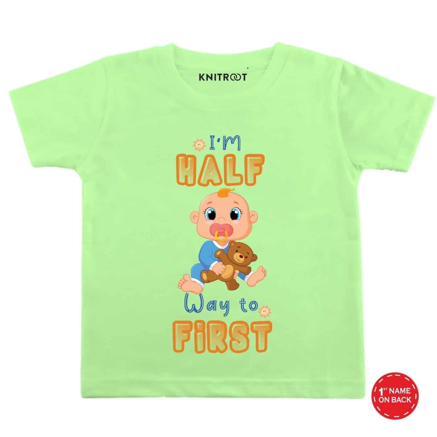 I'm Half way Baby Outfit