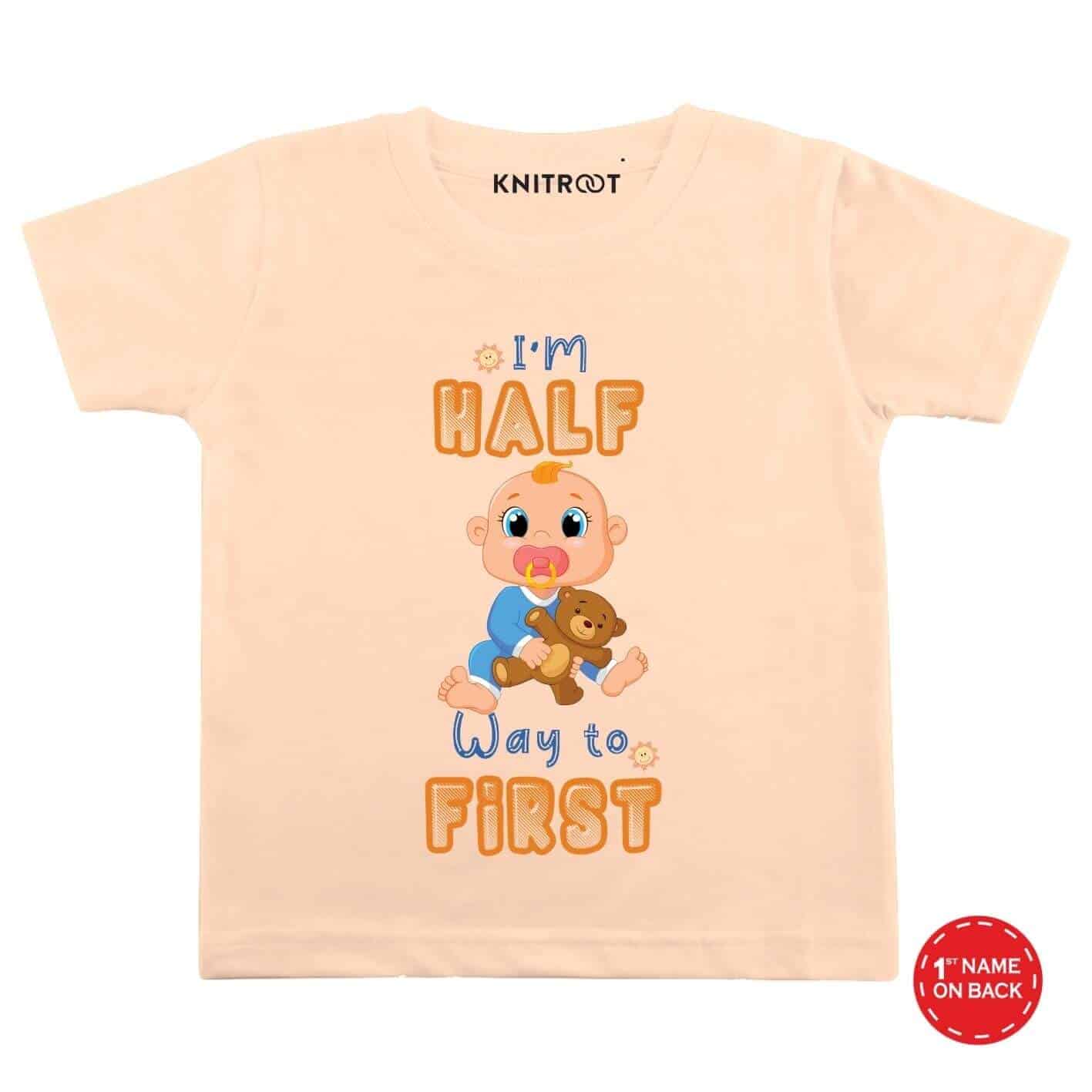 I'm Half way Baby Outfit