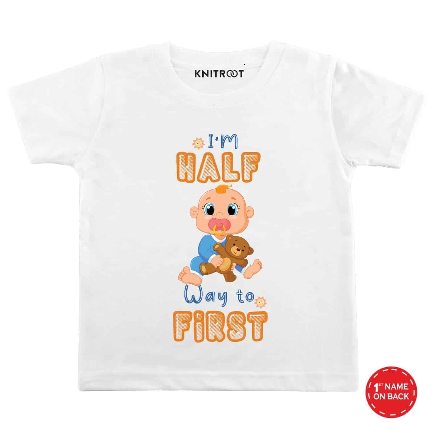 I'm Half way Baby Outfit