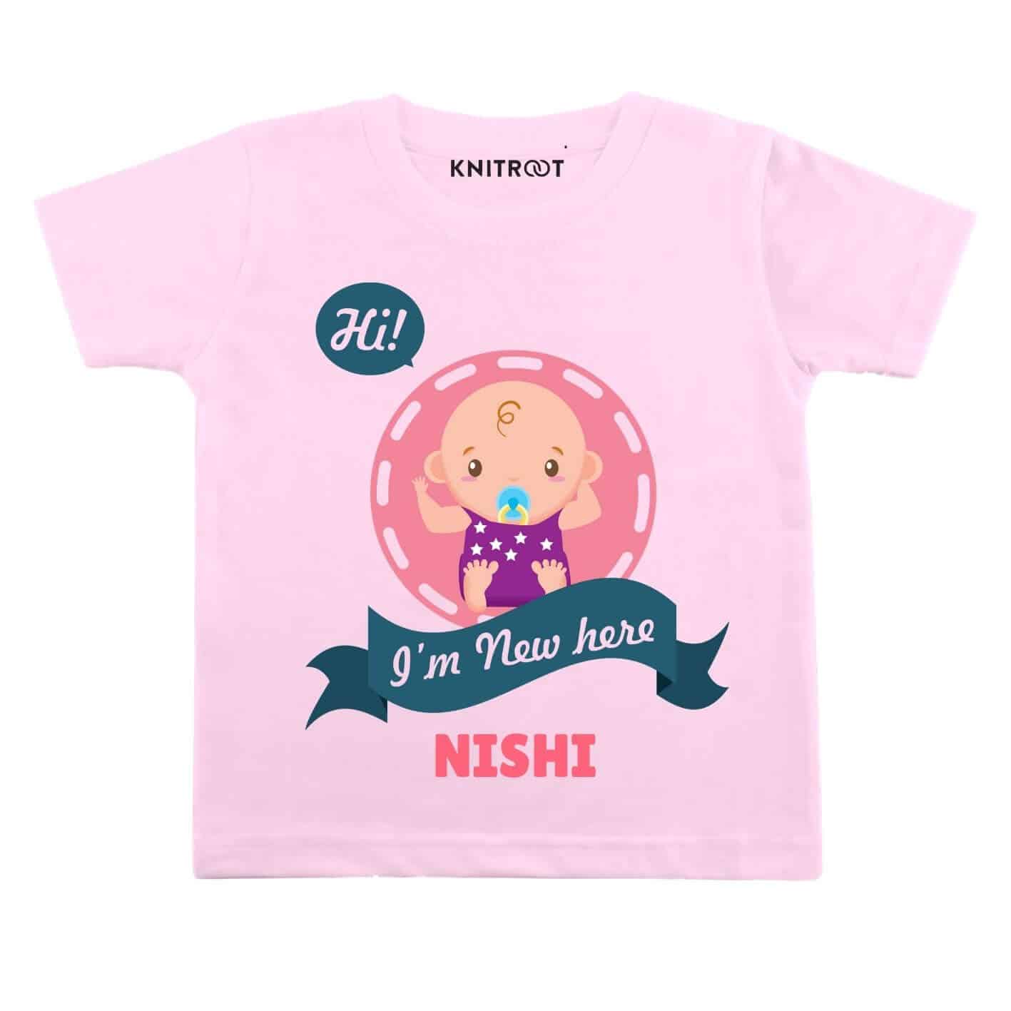 I'm new here Newborn Outfit