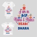 In my Nana Nani's Team Baby Wear