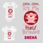 its my half birthday dress