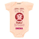 its my half birthday dress