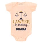 Lawyer in making Baby Clothes