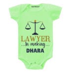Lawyer in making Baby Clothes