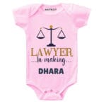 Lawyer in making Baby Clothes
