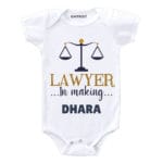 Lawyer in making Baby Clothes