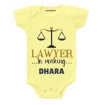Lawyer in making Baby Clothes