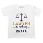 Lawyer in making Baby Clothes