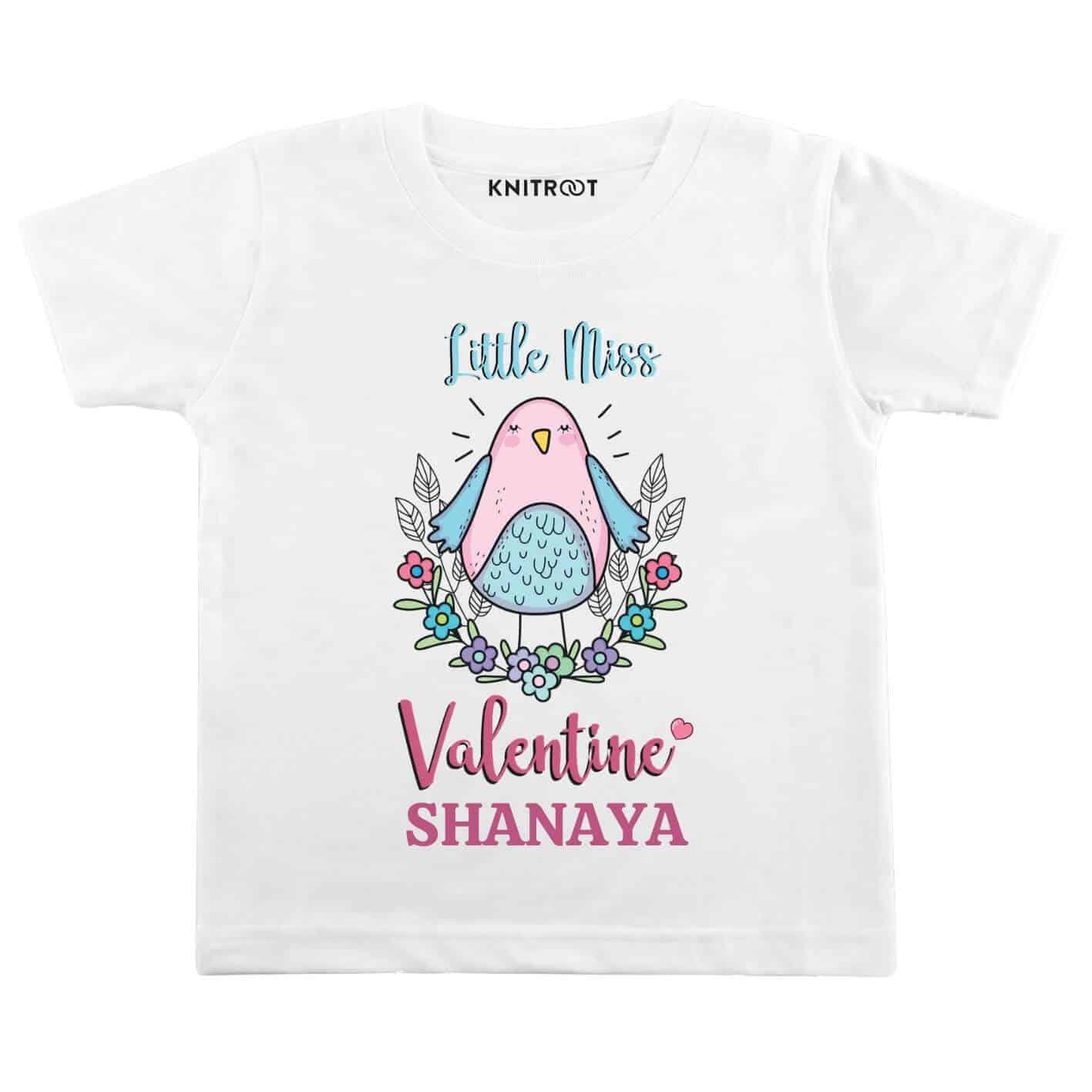 Little Miss Valentine Kids Tees