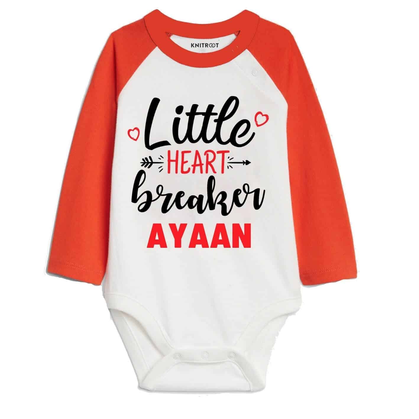 Little heart breaker-arrow Baby Onesie