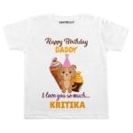 Love You Dad Birthday Baby Clothes