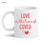 Love in Covid Valentine Mug-rt