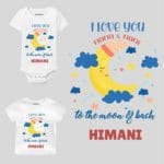 Love you Nana Nani Baby Clothes