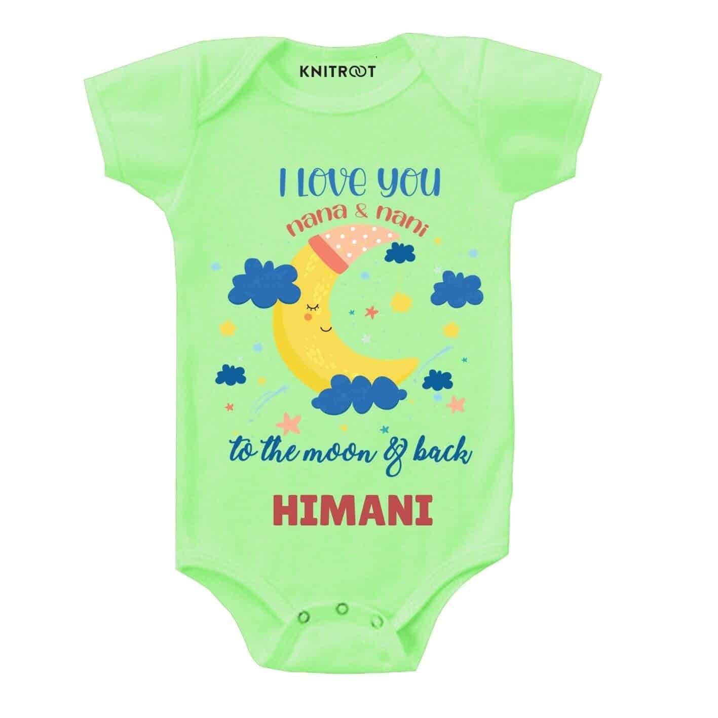 Love you Nana Nani Baby Clothes