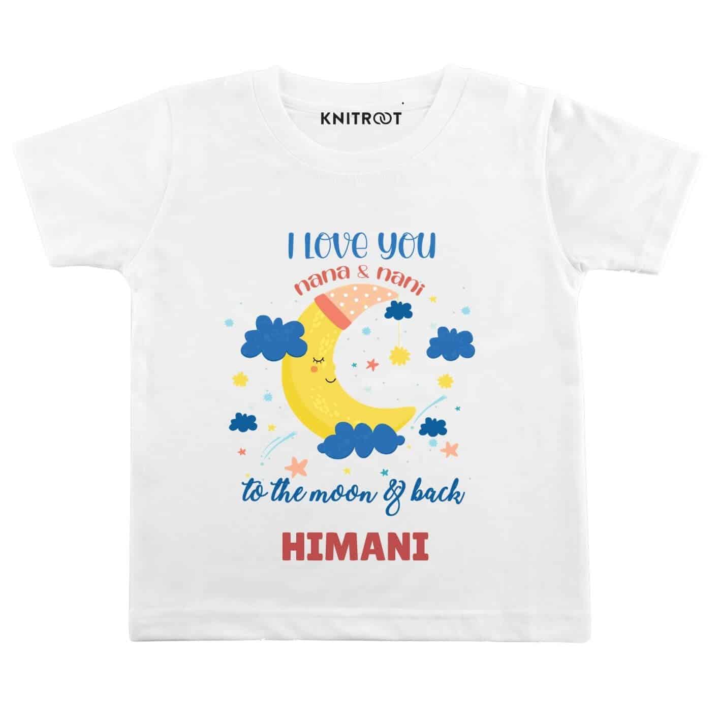 Love you Nana Nani Kids Clothes