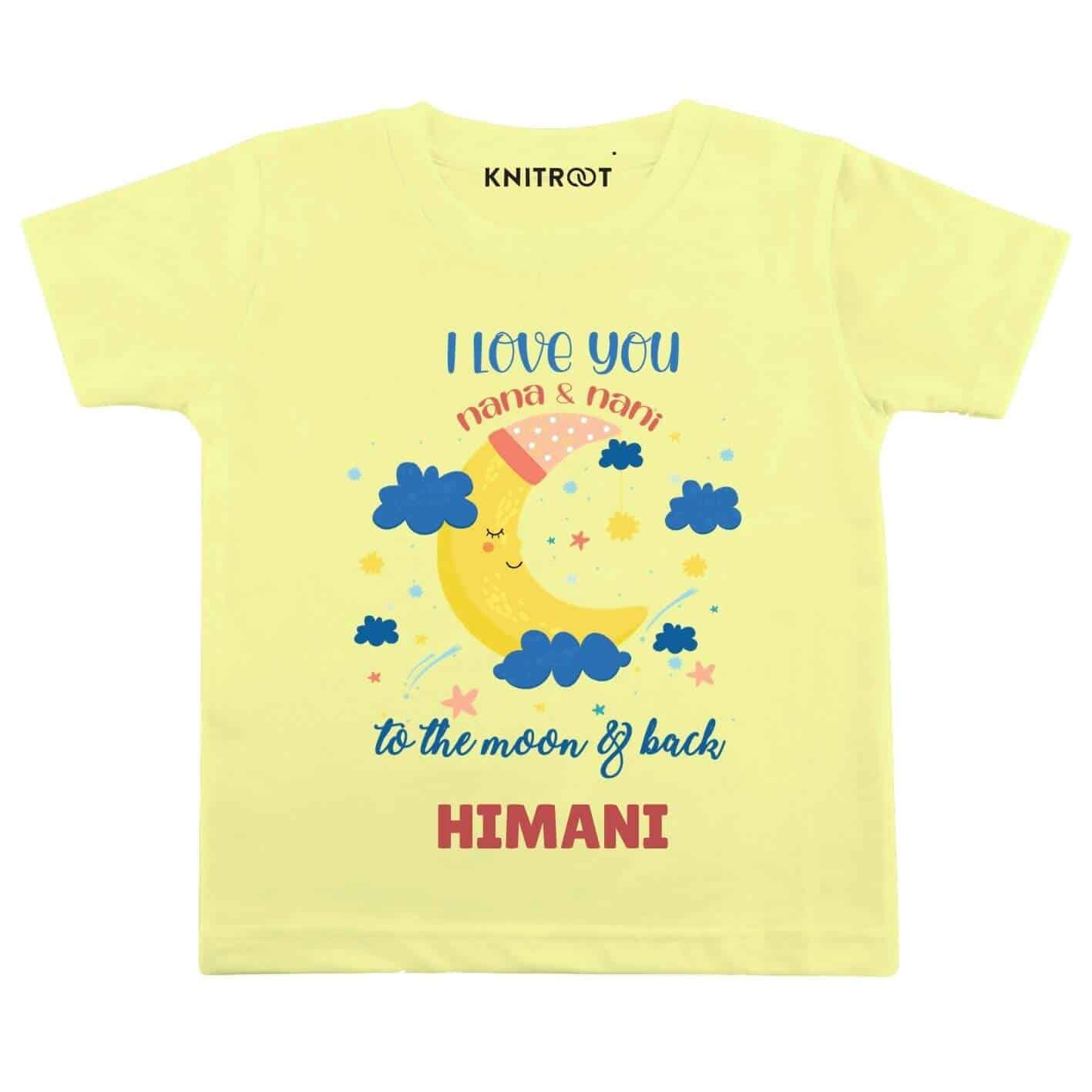 Love you Nana Nani Kids Clothes