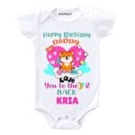 Love you back Dad Birthday Clothes