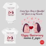 Mama Papa Anniversary Outfit