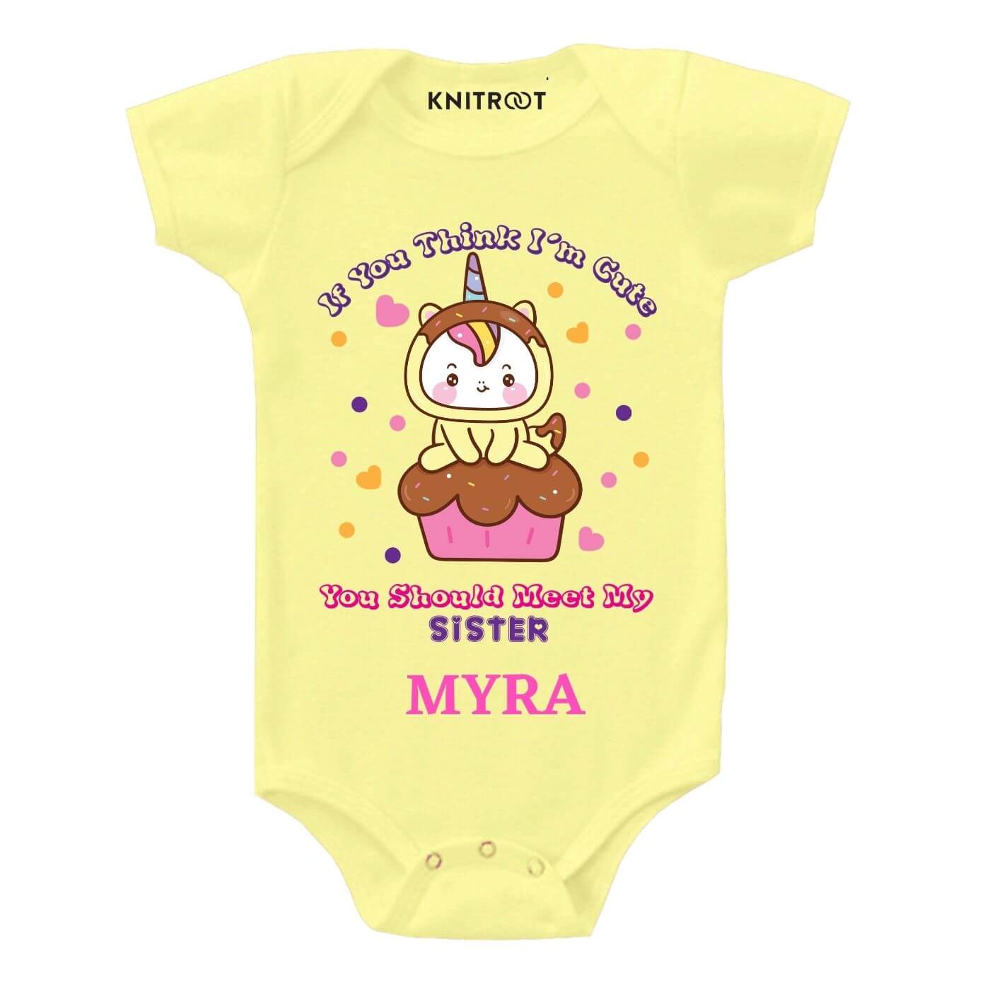 Meet my sister Baby outfit