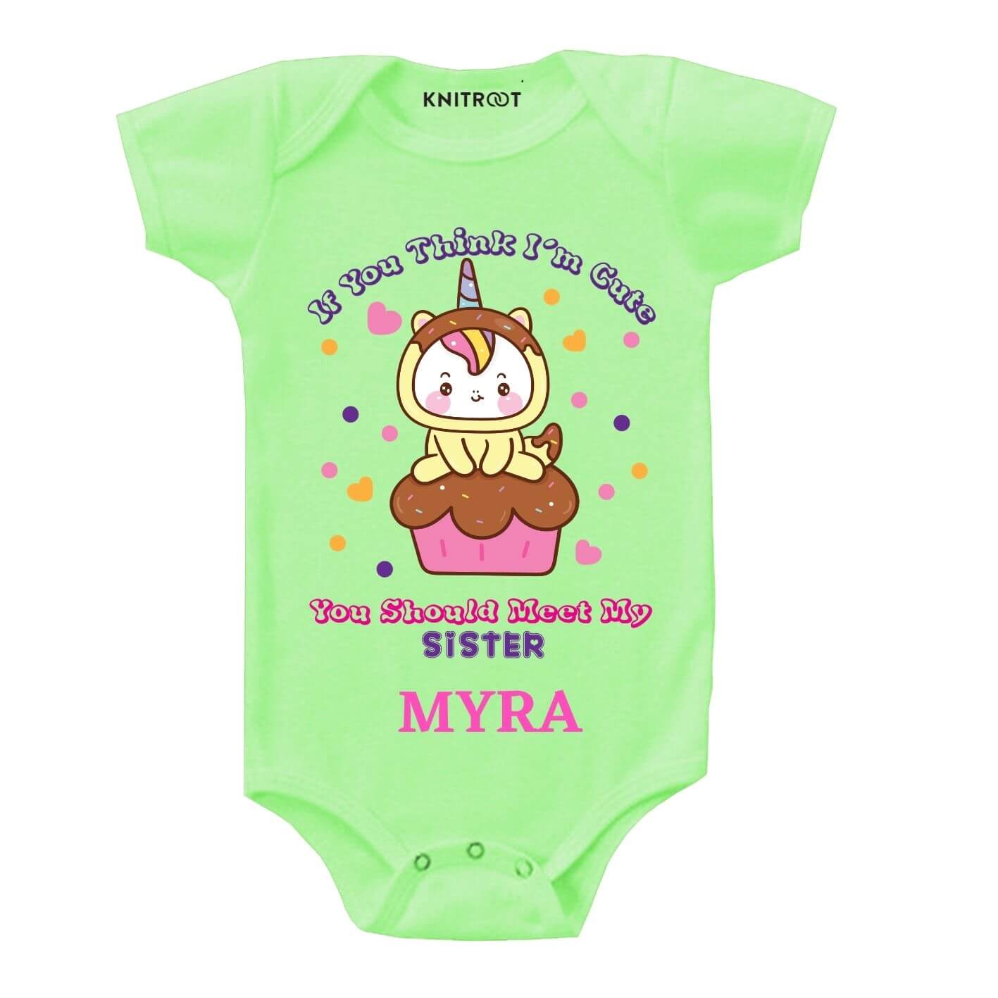 Meet my sister Baby outfit