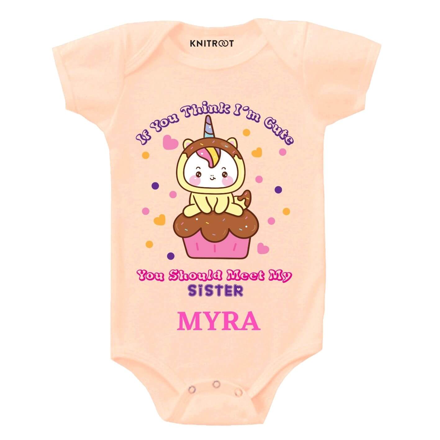 Meet my sister Baby outfit