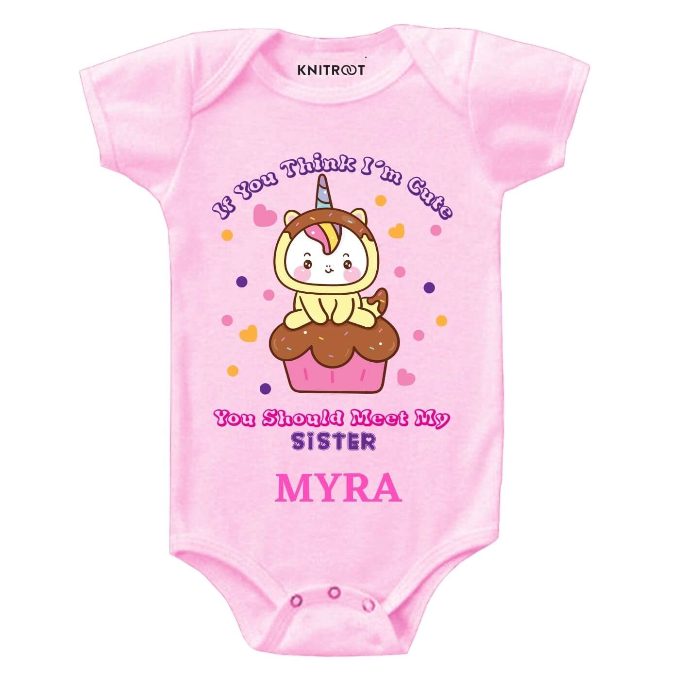 Meet my sister Baby outfit