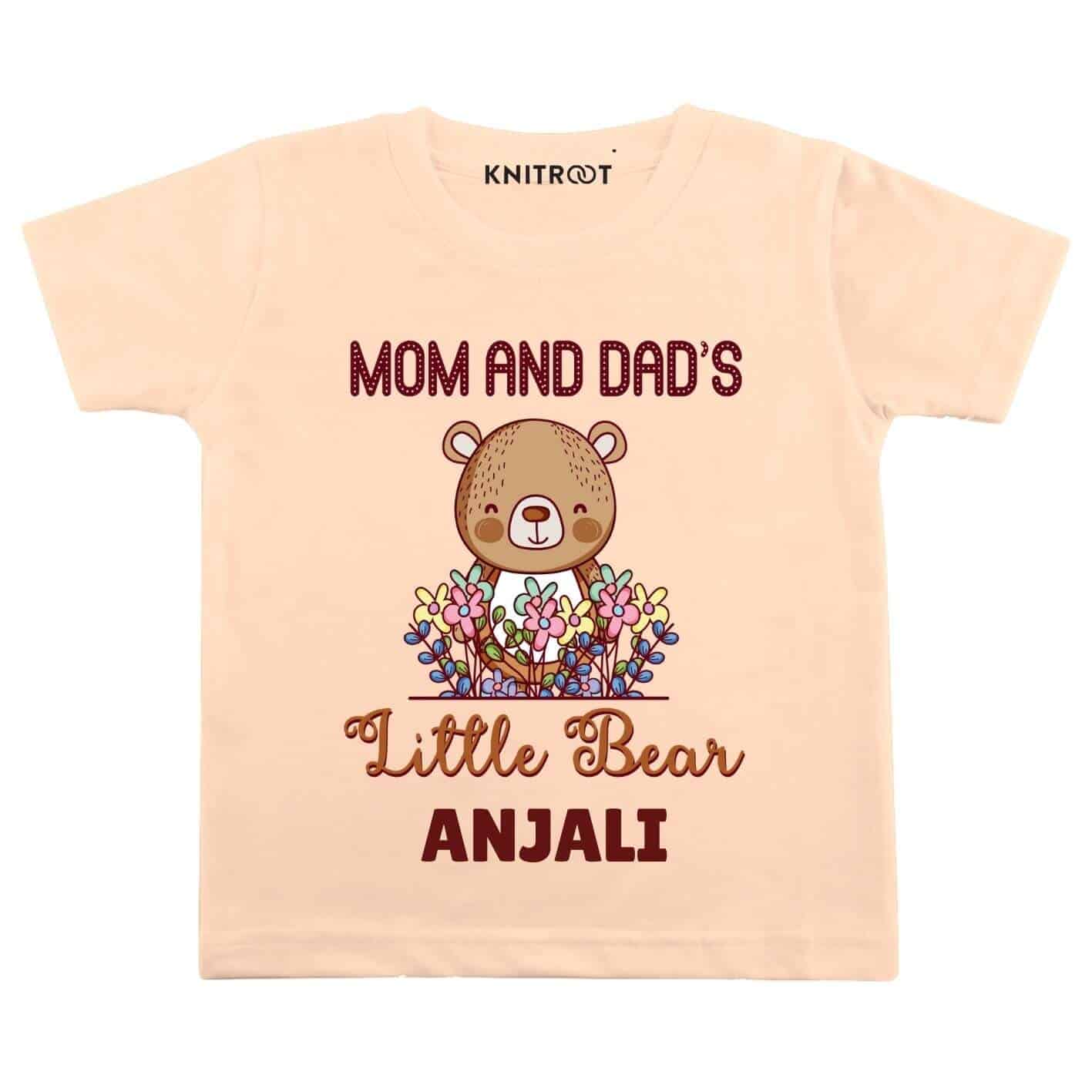 Mom and Dad's Little Bear Kids T-shirt