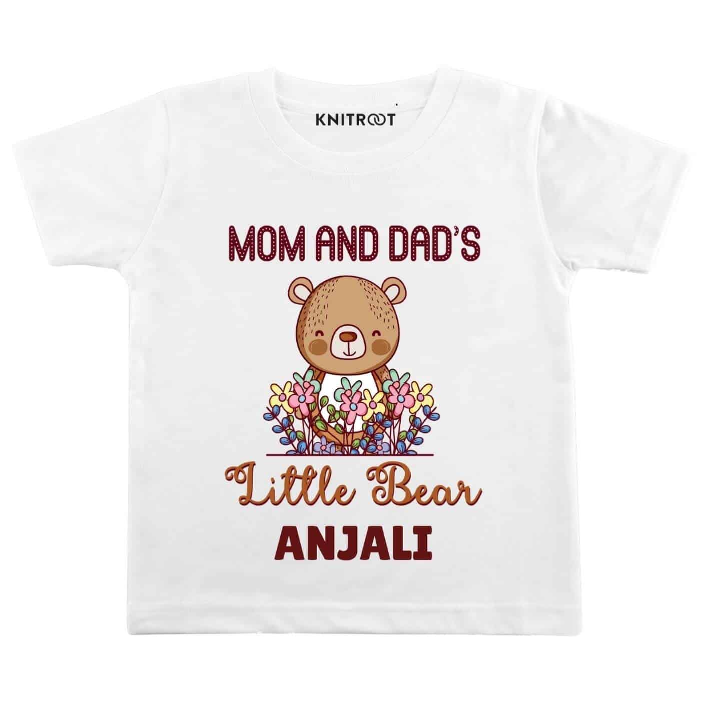 Mom and Dad's Little Bear Kids T-shirt