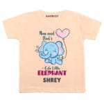 Mom dad’s Cute little elephant