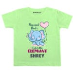 Mom dad’s Cute little elephant