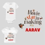 Movie star in making Baby Romper