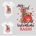 it's my 1st valentine