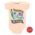My First Birthday Personalized Wear